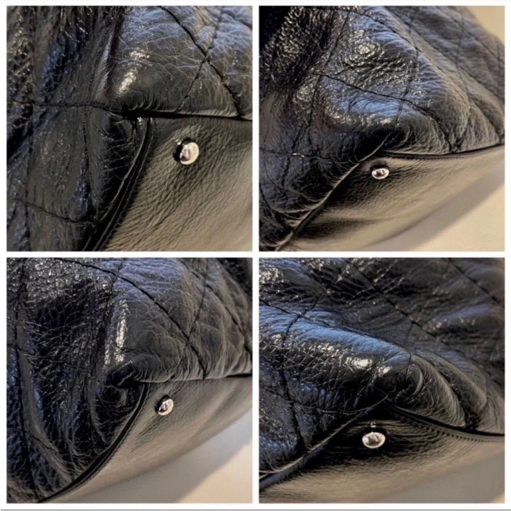 Chic Black Chanel Leather‎ Women's Bag - Picture 5 of 9